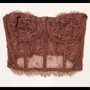 NEW Unlined Strapless Bustier